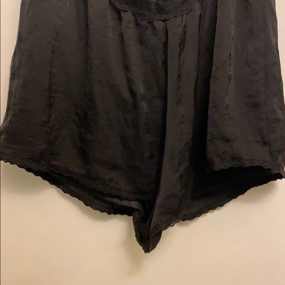 band of gypsies black lace lingerie romper - Picture 4 of 4